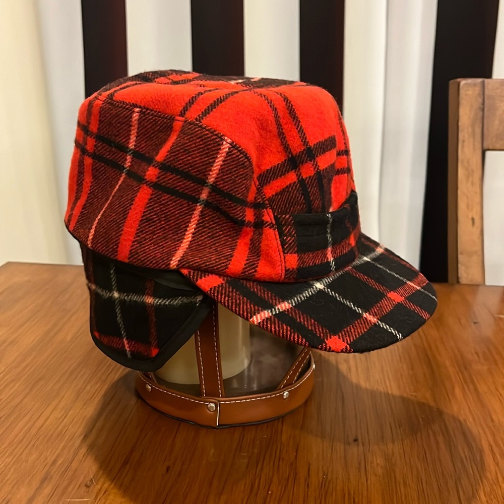 Polo Ralph Lauren Trapper Hunting Hat Cap Earflap new Made in USA Mens Large
